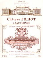 Château Filhot 2001